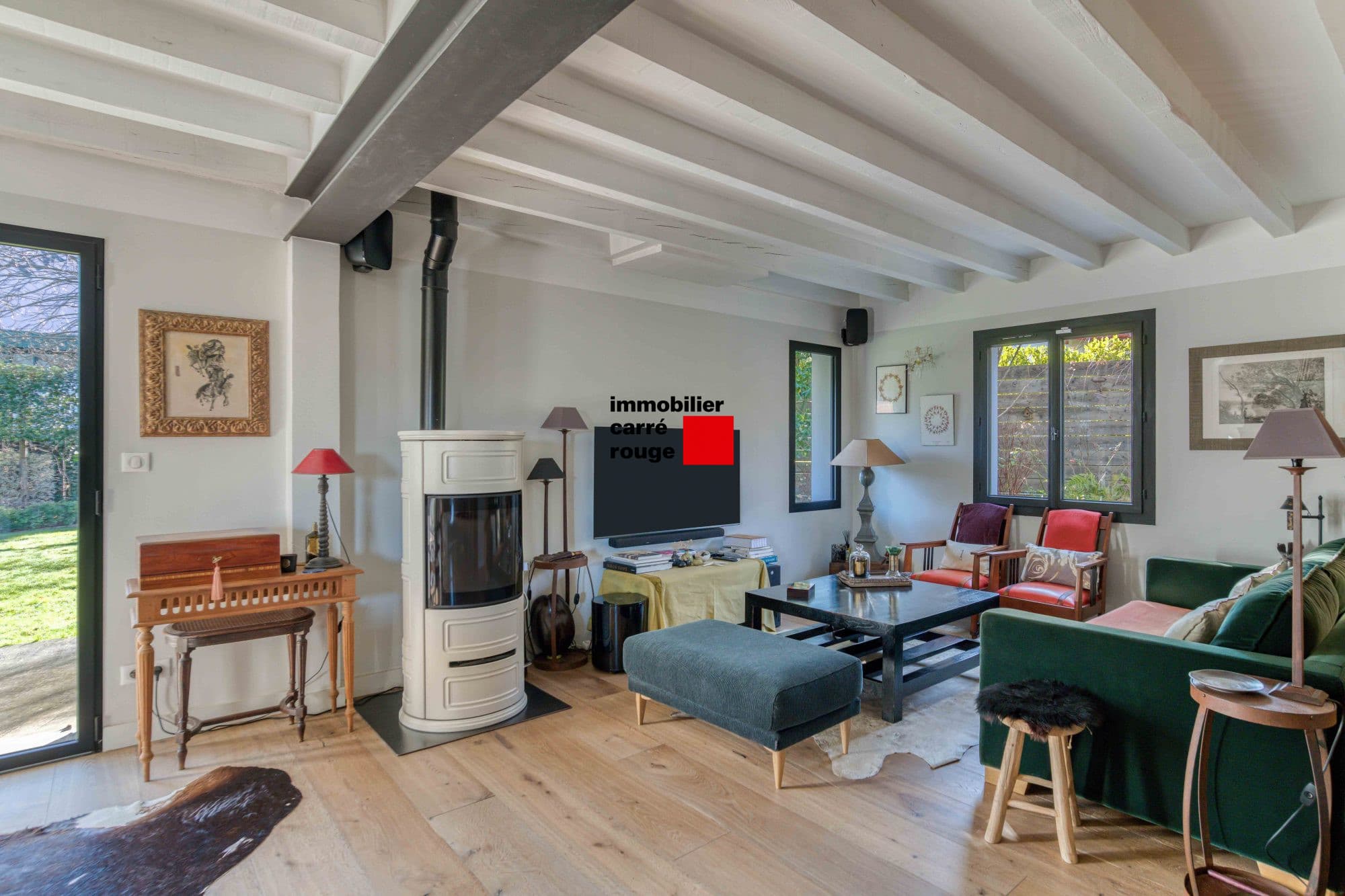 maison rénovée 4  chambres  dans un écrin de verdure - vue 4