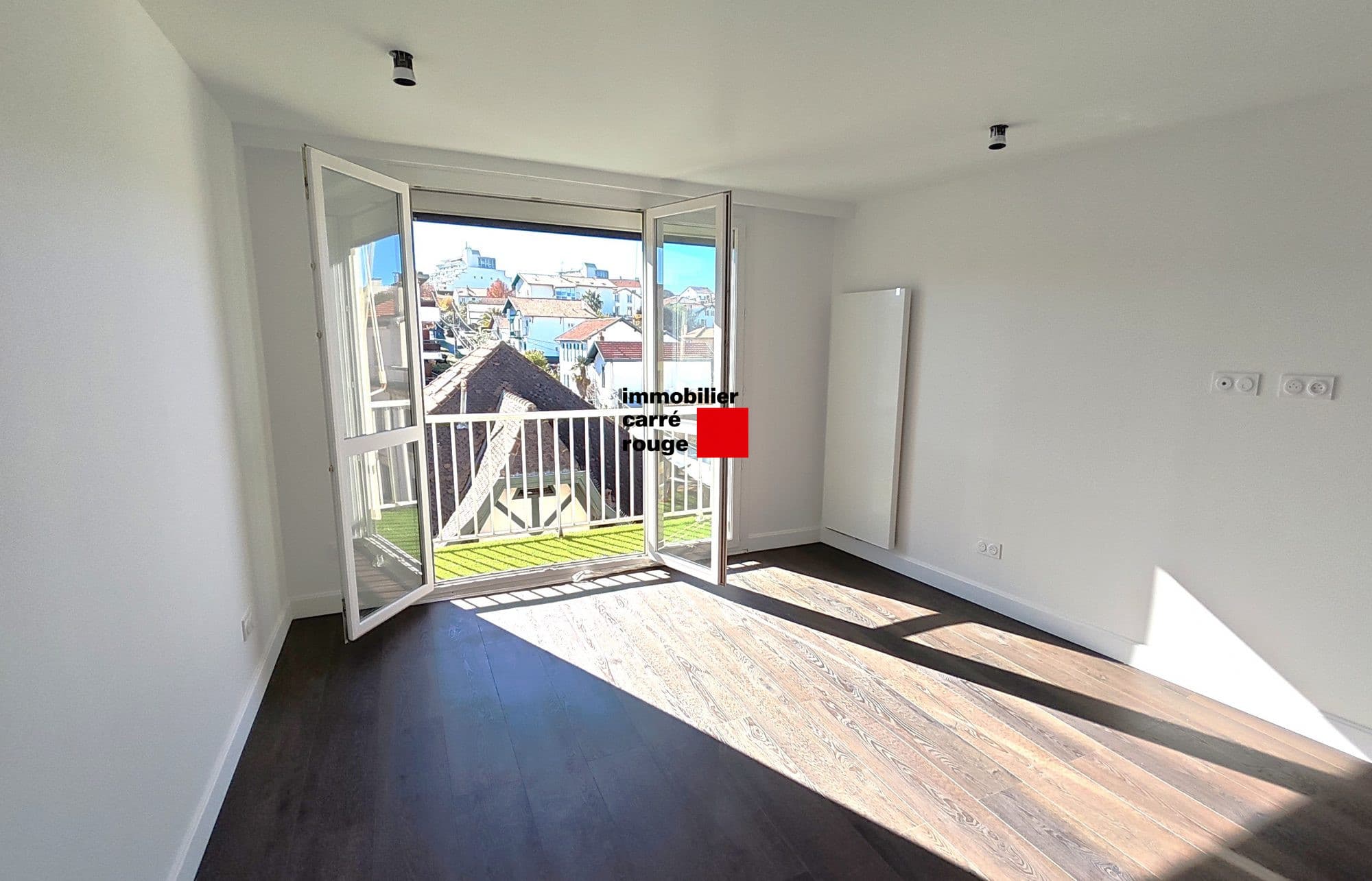 Etage élevé T3 avec balcons et parkings