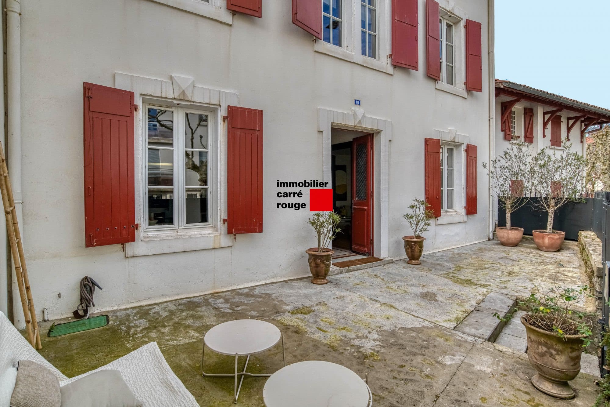 maison ancienne avec terrasse, Biarritz centre